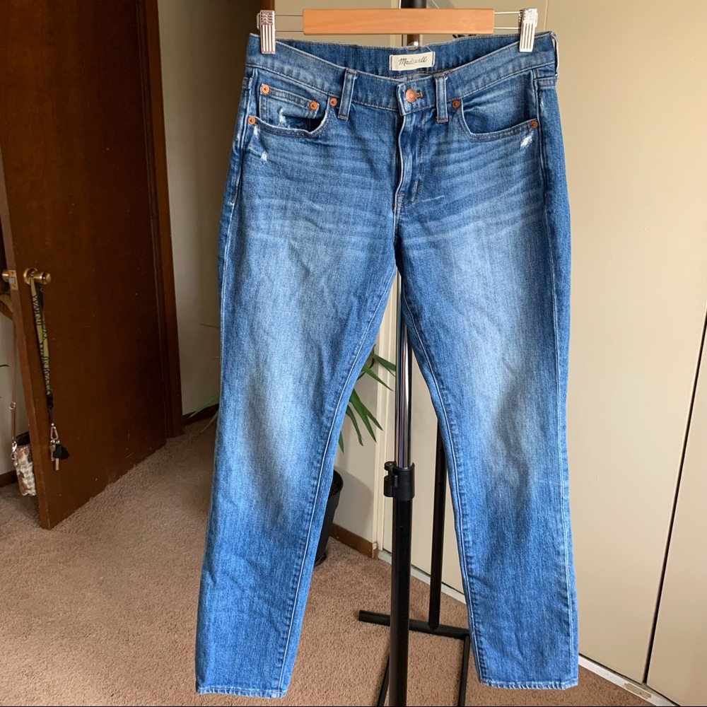 Madewell Slim Boyfriend Straight Jeans 25